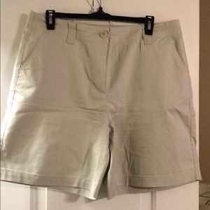 Talbots khaki shorts